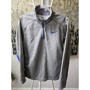 Nike Sweatshirt Mens S Swoosh Therma-Fit Training Fleece 1/4 Zip Casual Workout
